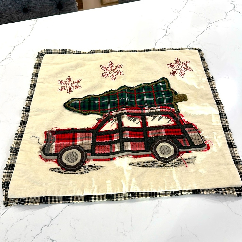 Pottery Barn All The Way Home 20”x20” Pillow Cover